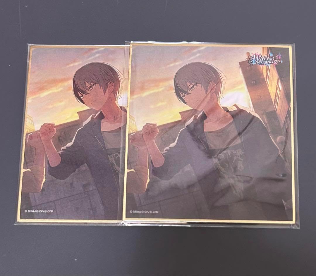 冬弥 色紙 プロセカ 色紙 東雲彰人 青柳冬弥 プロセカ 神山高校